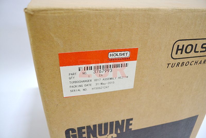 Турбокомпрессор HOLSET HE211W ISF3.8 3767990 3767990 / 3767993 / 2840685