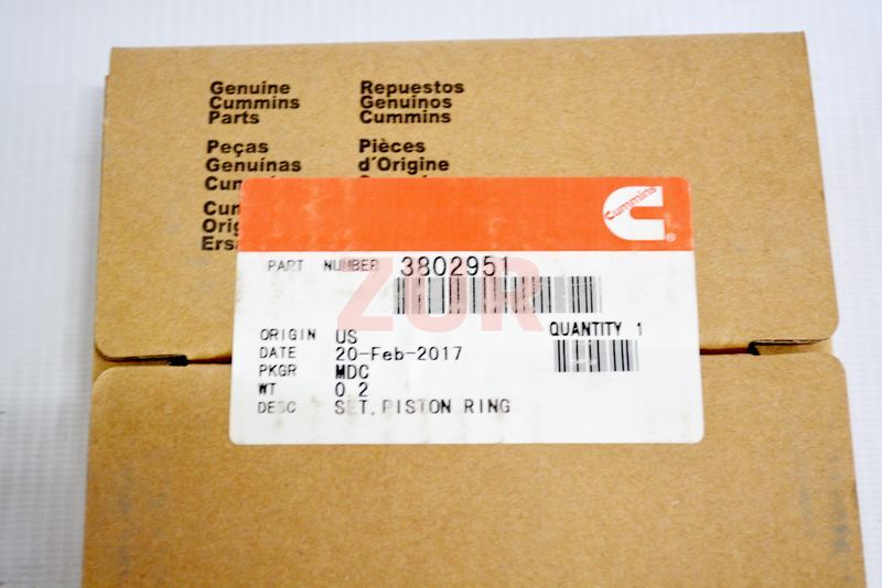 Кольца поршневые BGe5-230 3802951 3802951