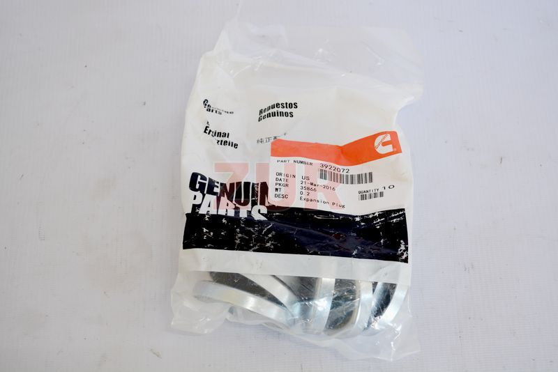 Заглушка блока цилиндров 3922072 3922072