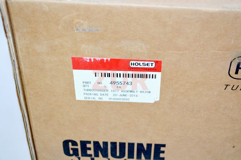 Турбокомпрессор HOLSET B5,9 4955743 4955743 / 3594634 / 3594635