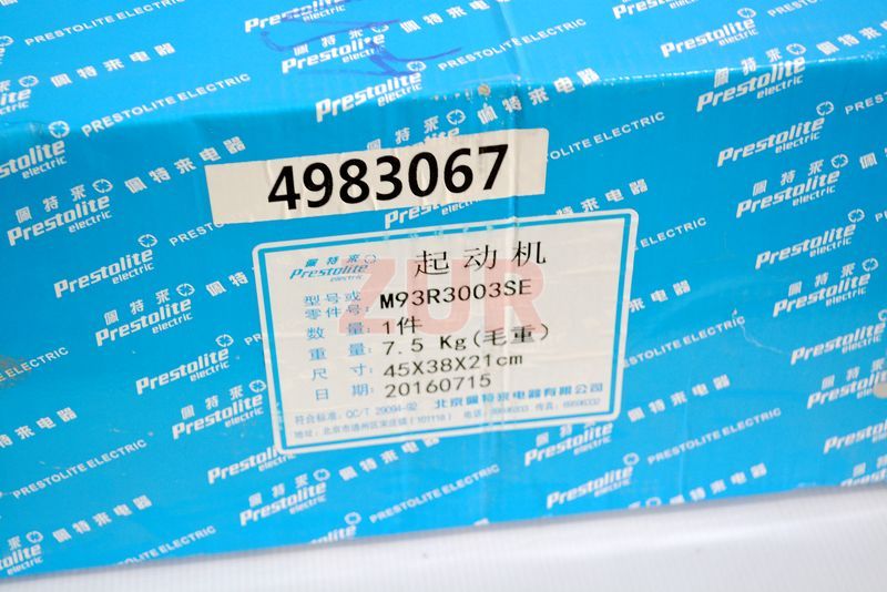 Стартер 24V 6,0KW 12зубов M93R3003SE 4983067 4983067 / M93R3003SE