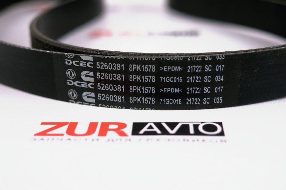 Ремень 1575/8РК 5260381 5260381 5260381