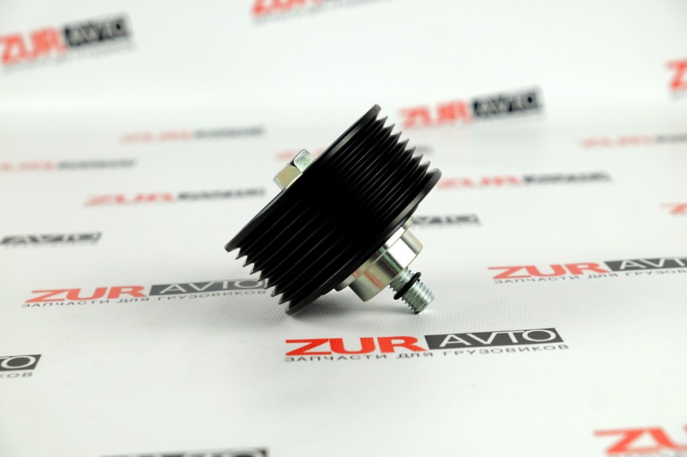 Ролик пром.ремня верхний ручейковый ISF3.8 (АНАЛОГ) (C)