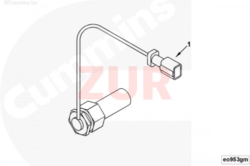 Датчик скорости 4/6 ВТ,6СТ,ISLe. 4/6 ISBe 3971994